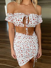Mercy Floral Print Two Piece - 2 Love One