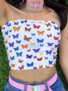 Allover Butterfly Print Cami - 2 Love One