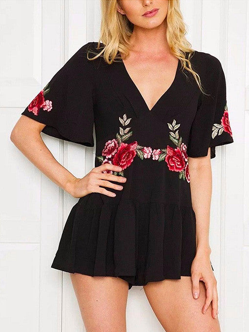 Angel Rose Chiffon Playsuit - 2 Love One
