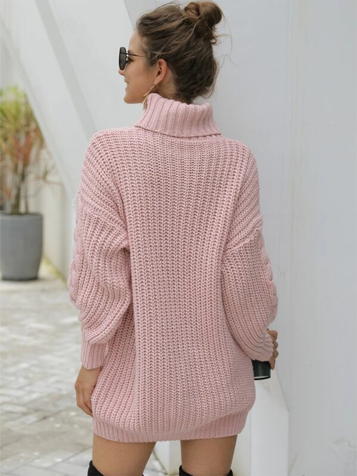 Aspen Knit Turtle-Neck Dress - 2 Love One