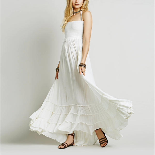 Boho Nights Open Back Dress - 2 Love One