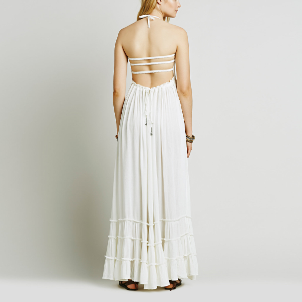 Boho Nights Open Back Dress - 2 Love One