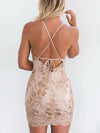 Chantelle Floral Embroidery Lace Dress - 2 Love One