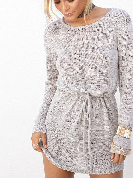 Callie Open Knit Back Dress - 2 Love One