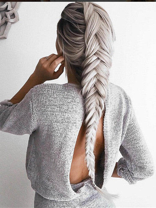 Callie Open Knit Back Dress - 2 Love One