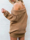 Carolina Off-Shoulder Knit Dress - 2 Love One