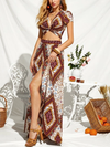 Cleopatra High Split Skirt Set - 2 Love One