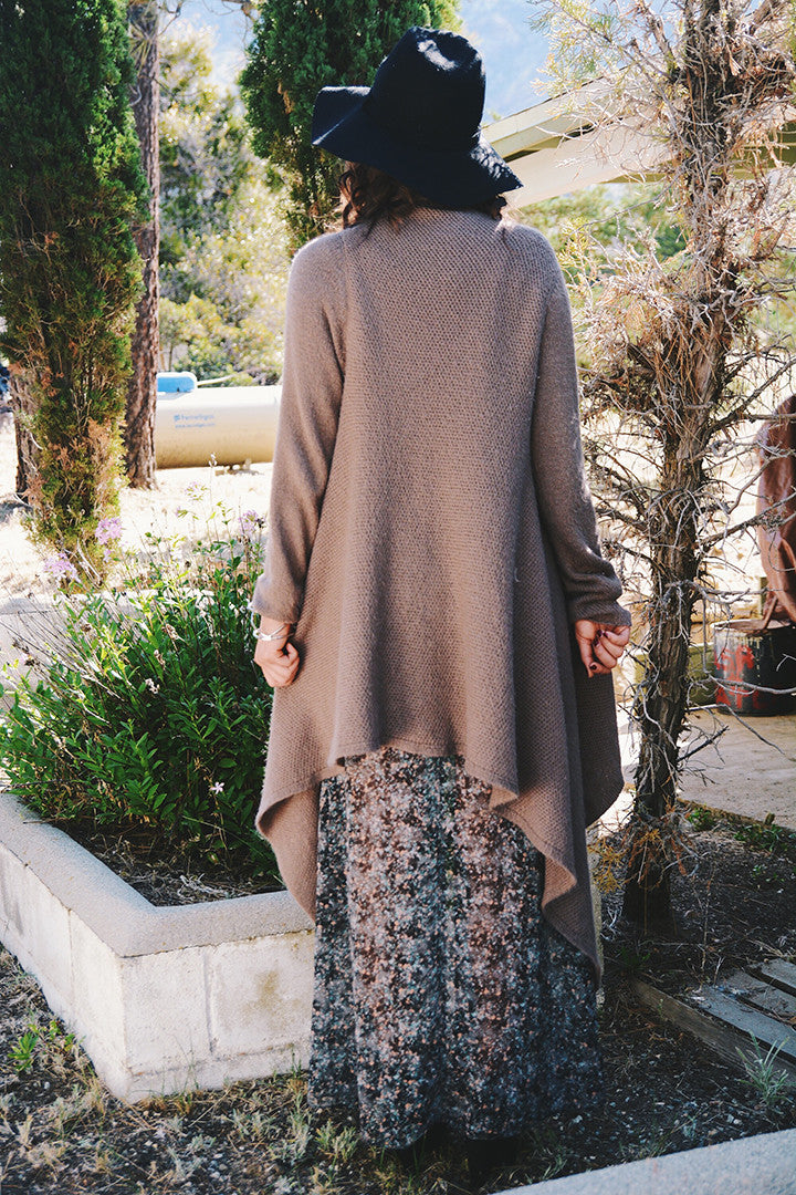 Maxi Skirt in Zip Printed Chiffon - 2 Love One