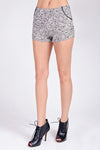 Floral Shorts With Black Trim - 2 Love One