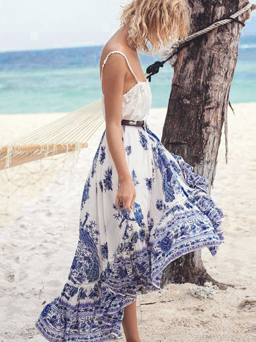 Delftware Boho Skirt - 2 Love One