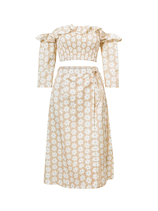 Delilah Two-Piece Ruffle Set - 2 Love One