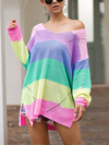 Drop Shoulder Distressed Long Sleeve - 2 Love One