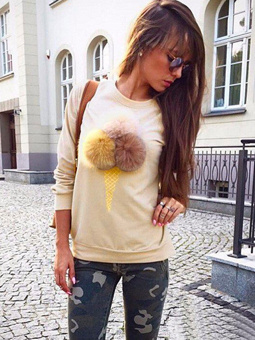 Ely Ice Cream Icon Sweater Top - 2 Love One