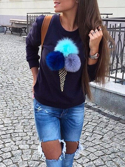 Ely Ice Cream Icon Sweater Top - 2 Love One