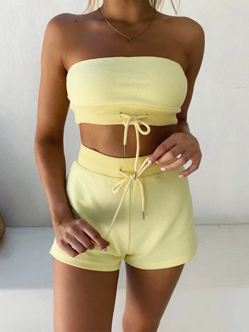 ESTEE TOP + SHORT SET | 2 Love One