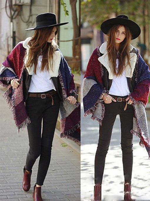 Gigi Colour Block Scarf - 2 Love One