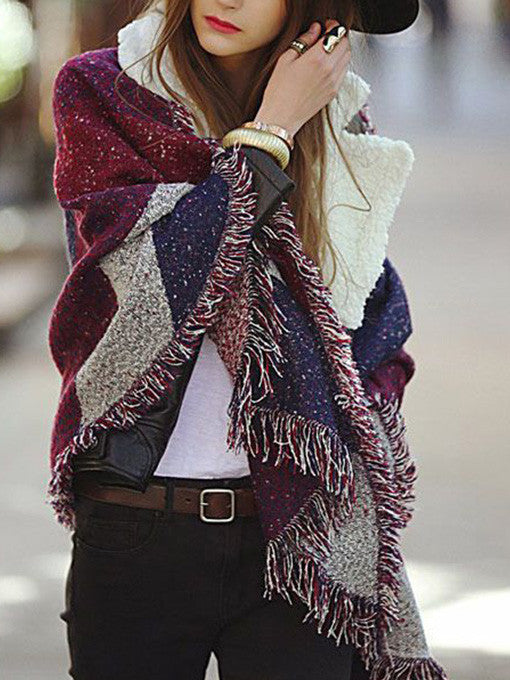 Gigi Colour Block Scarf - 2 Love One