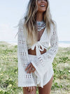 Hadley White Detailed Boho Two-Piece - 2 Love One