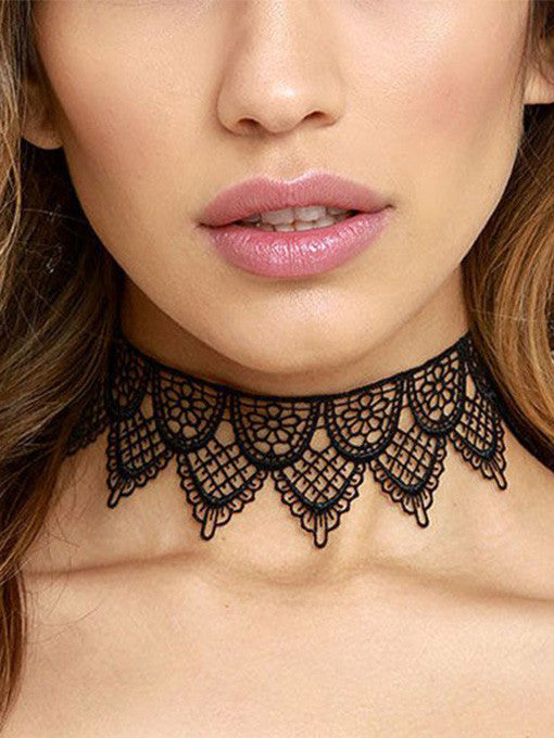 Hana All Lace Choker - 2 Love One