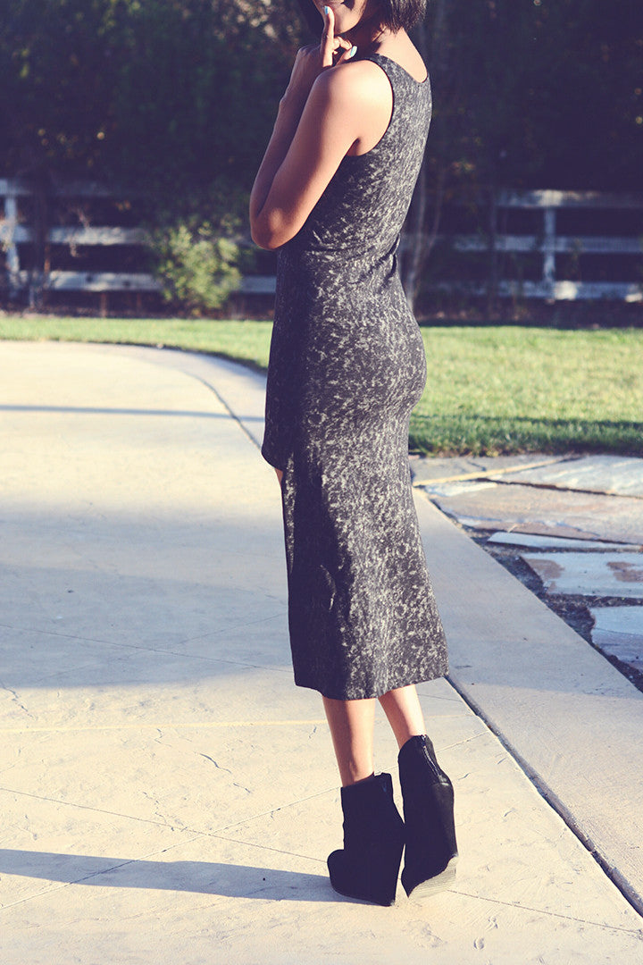 Loving Heart Acid Washed High-Low Dress - 2 Love One