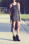 Loving Heart Acid Washed High-Low Dress - 2 Love One