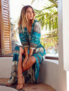 Ivani Boho Paisley Print Dress - 2 Love One