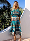 Ivani Boho Paisley Print Dress - 2 Love One