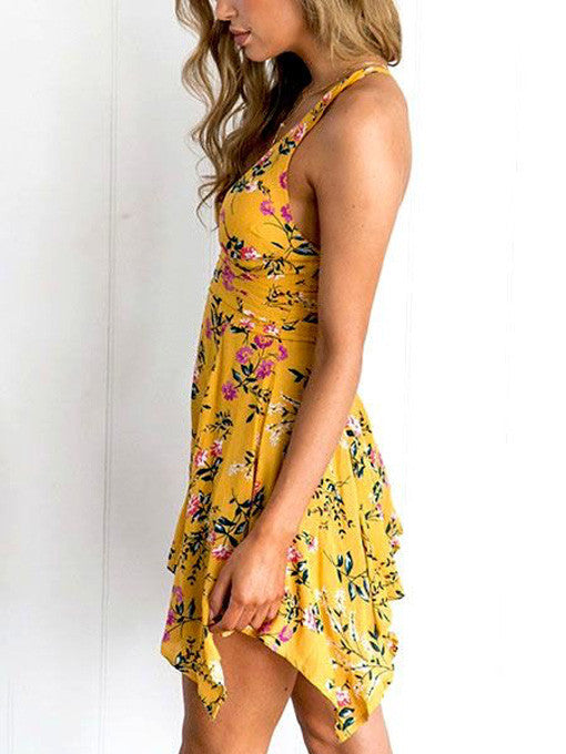 Jenny Fit &amp; Flare Floral Playsuit - 2 Love One