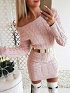 Kaia Warm Knit Sweater Dress - 2 Love One