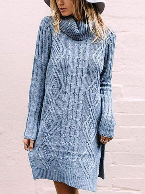 Kelsey Cowl-Neck Knit Dress - 2 Love One