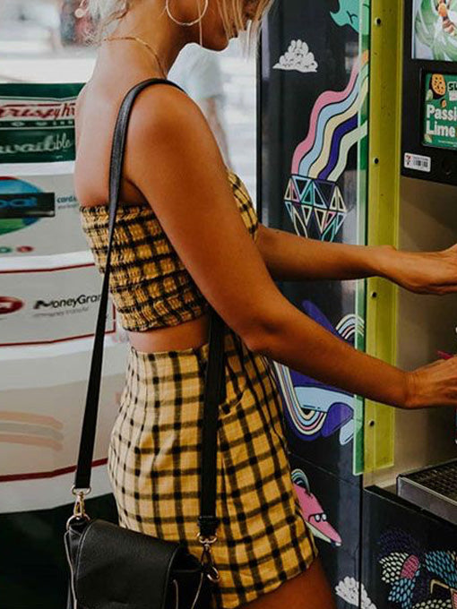 Kendra Plaid 2-Piece Set - 2 Love One