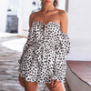 Kristin Leopard Print Romper - 2 Love One