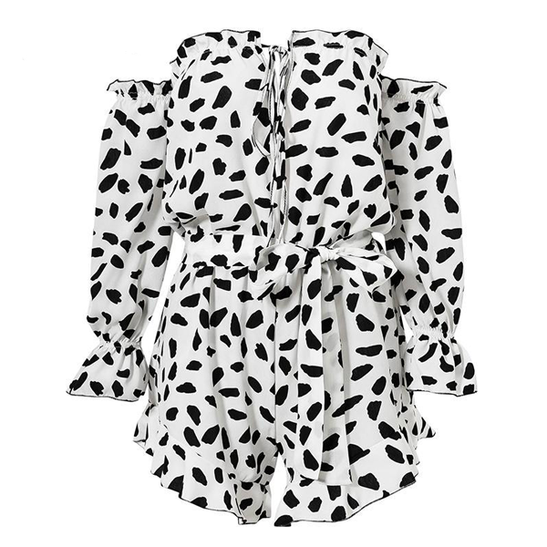 Kristin Leopard Print Romper - 2 Love One