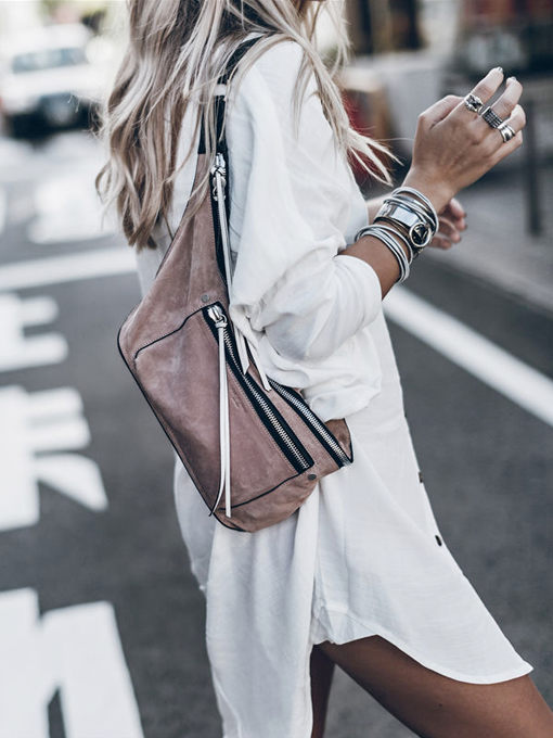 Lily White Sunscreen Cover-up Shirt Dress - 2 Love One