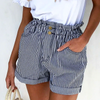 Logan Striped High-Waist Shorts - 2 Love One