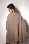 Long-Sleeve Mantle Sweater in Khaki - 2 Love One