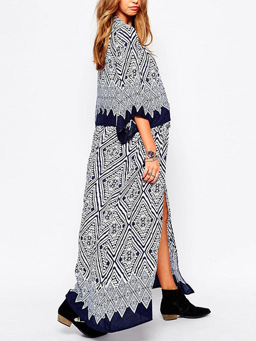 Marina Long Chiffon Kimono - 2 Love One