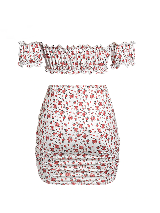 Mercy Floral Print Two Piece - 2 Love One