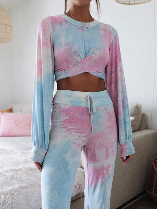 Mia Tie Dye Two-Piece Lounge Set | 2 Love One