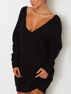 Morgan V Neck Knit Sweater Top - 2 Love One