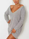 Morgan V Neck Knit Sweater Top - 2 Love One