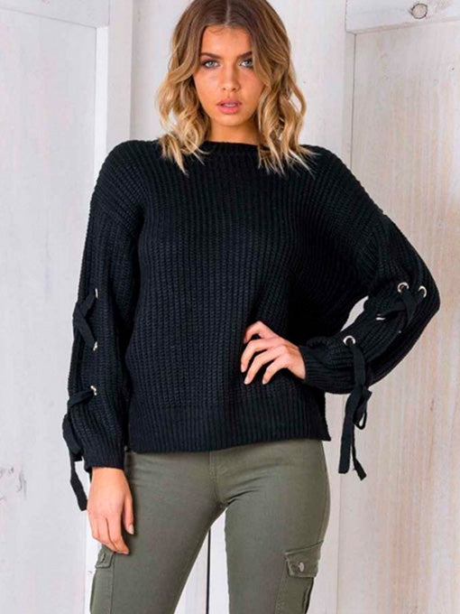 Phoebe Sweet Lace Knit Top - 2 Love One