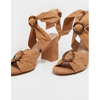 (Pretty Little Thing) Tortoise Buckle Block Heel Sandal (Final Sale) - 2 Love One