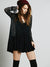 Secret Origins Pieced Lace Tunic in Black - 2 Love One