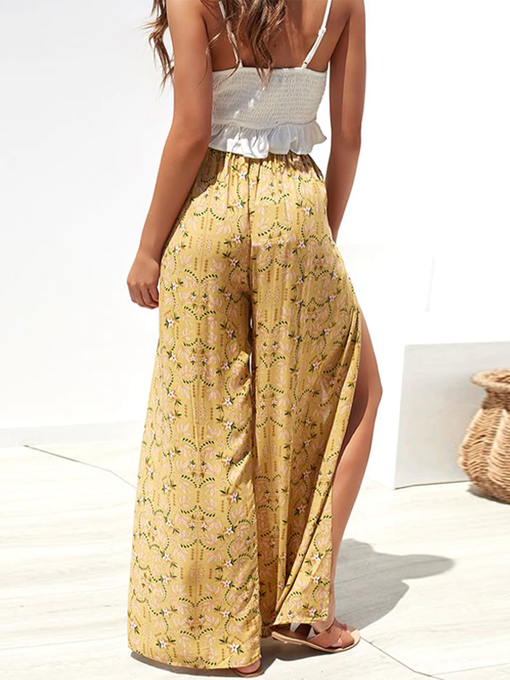 Sheena High-Waist Floral Print Pant - 2 Love One