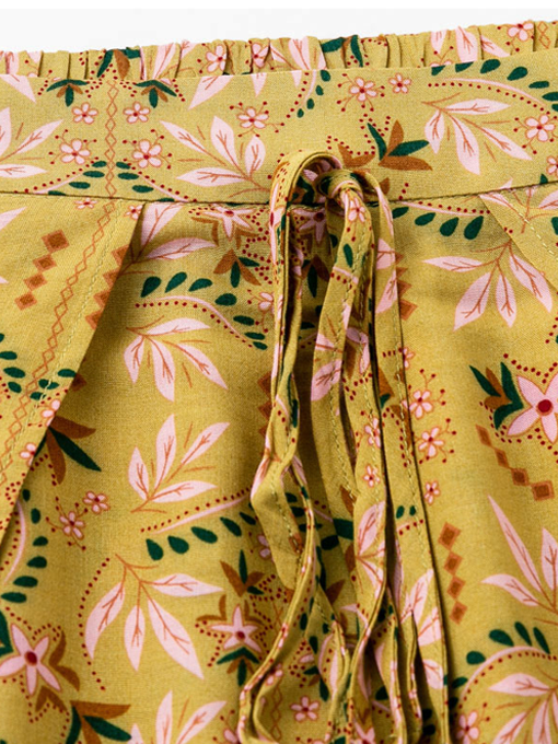 Sheena High-Waist Floral Print Pant - 2 Love One