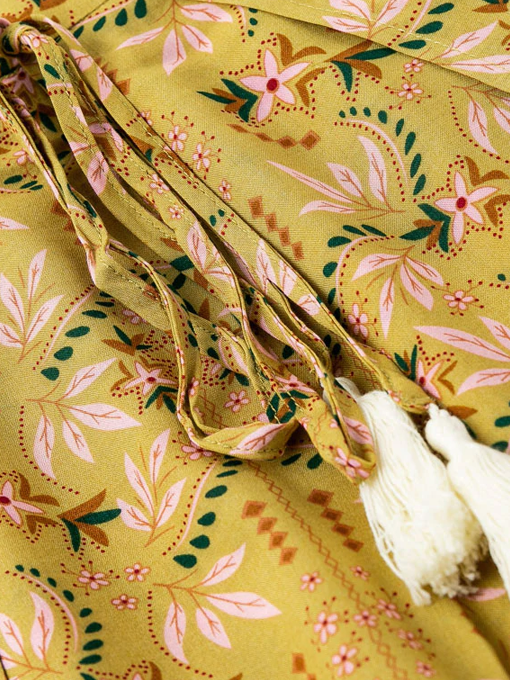 Sheena High-Waist Floral Print Pant - 2 Love One