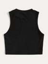 Solid Ribbed Knit Tank Top - 2 Love One