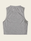 Solid Ribbed Knit Tank Top - 2 Love One