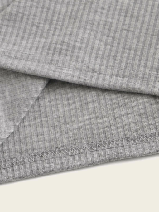 Solid Ribbed Knit Tank Top 2 Love One